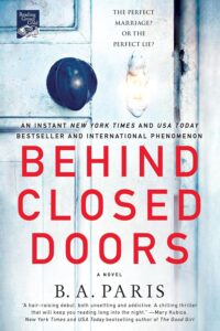 Behind Closed Doors (by B A Paris) 1 behindcloseddoors